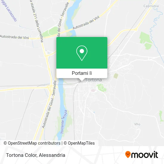 Mappa Tortona Color