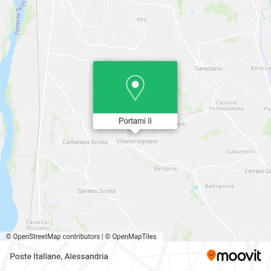 Mappa Poste Italiane