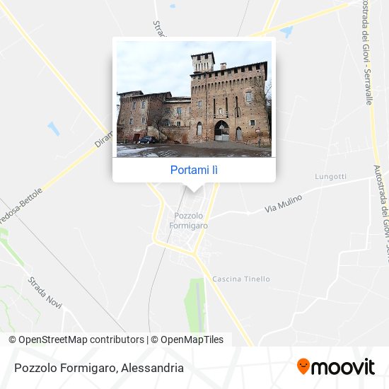 Mappa Pozzolo Formigaro