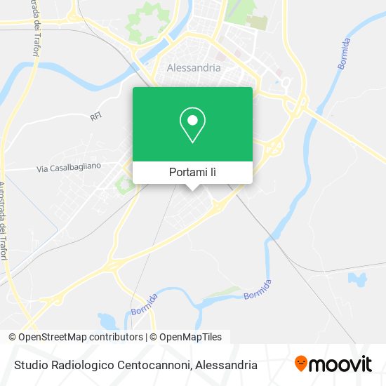 Mappa Studio Radiologico Centocannoni