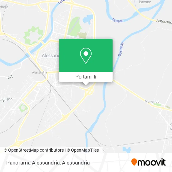Mappa Panorama Alessandria