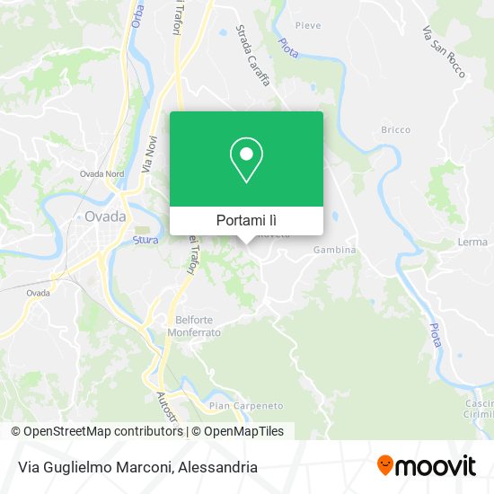 Mappa Via Guglielmo Marconi