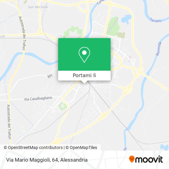 Mappa Via Mario Maggioli, 64