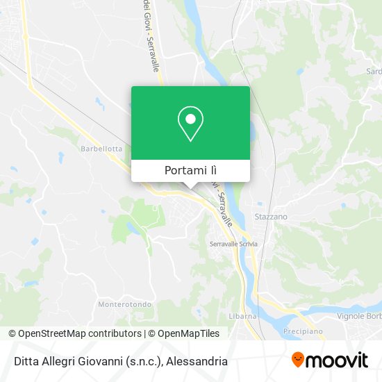 Mappa Ditta Allegri Giovanni (s.n.c.)