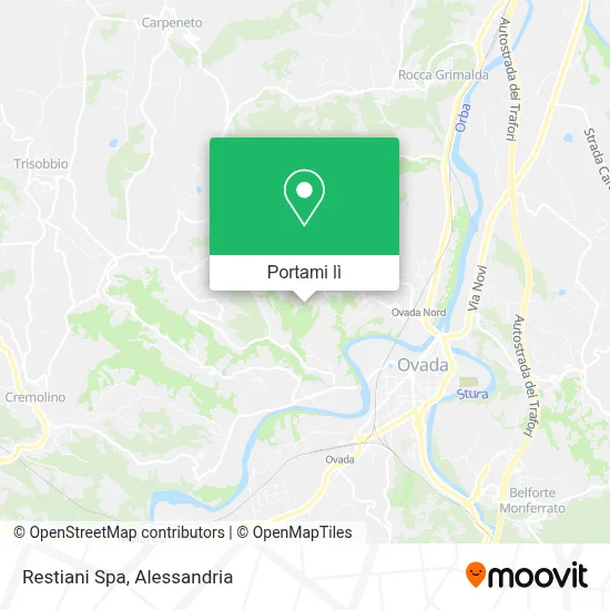 Mappa Restiani Spa