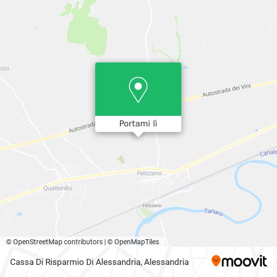 Mappa Cassa Di Risparmio Di Alessandria