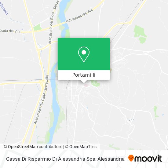 Mappa Cassa Di Risparmio Di Alessandria Spa