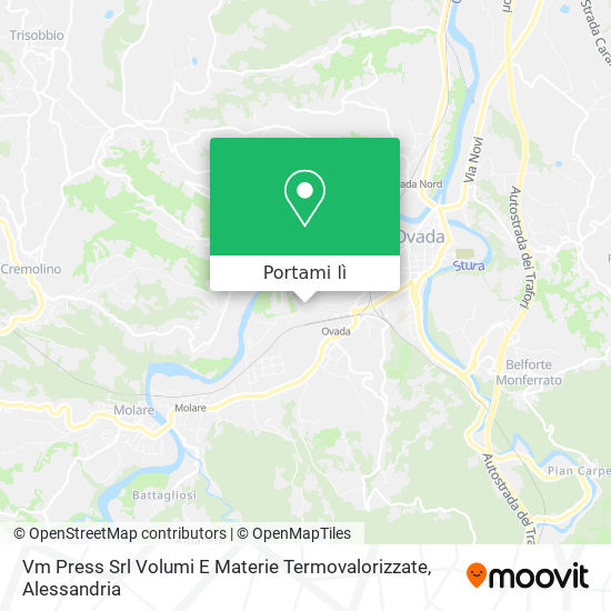 Mappa Vm Press Srl Volumi E Materie Termovalorizzate