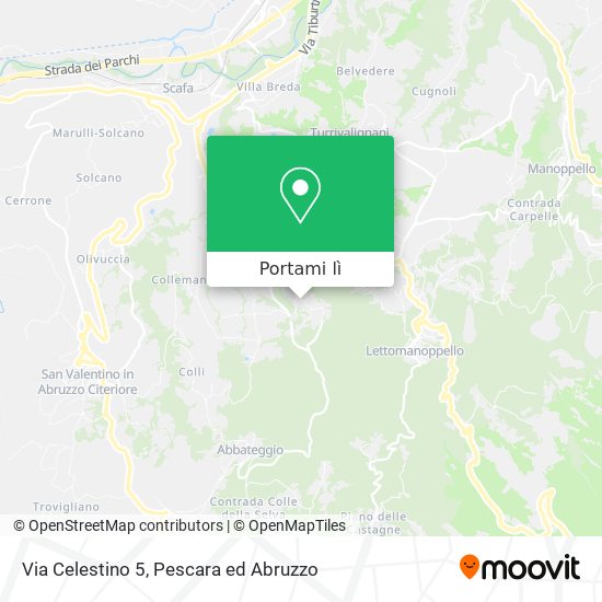 Mappa Via Celestino 5