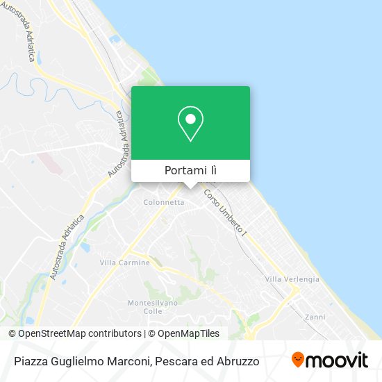 Mappa Piazza Guglielmo Marconi