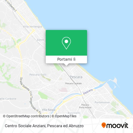 Mappa Centro Sociale Anziani