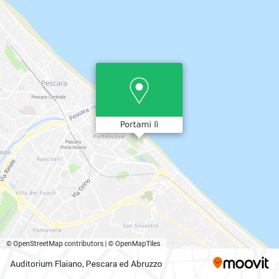 Mappa Auditorium Flaiano