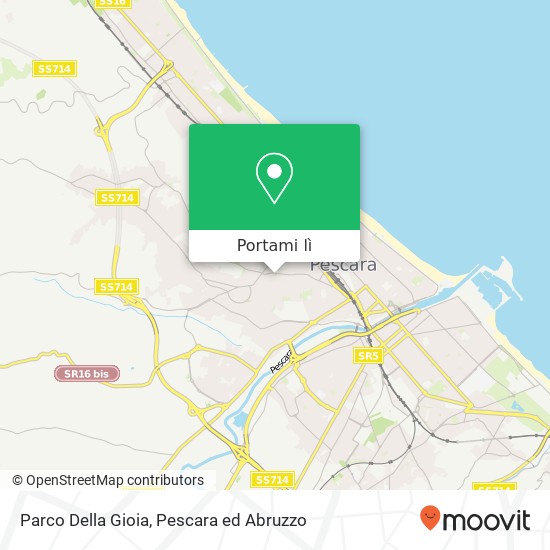 Mappa Parco Della Gioia