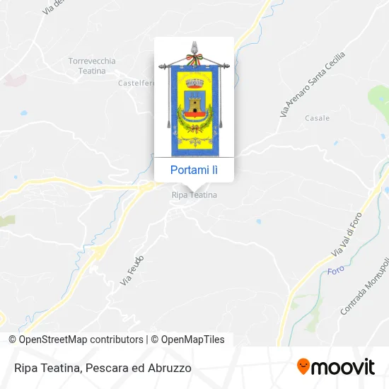 Mappa Ripa Teatina