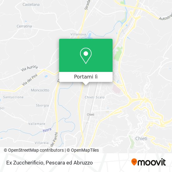 Mappa Ex Zuccherificio