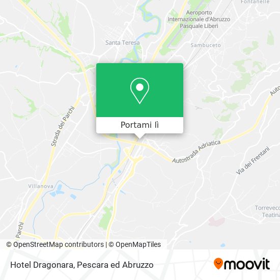 Mappa Hotel Dragonara
