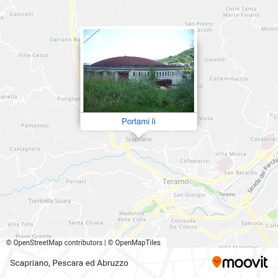 Mappa Scapriano