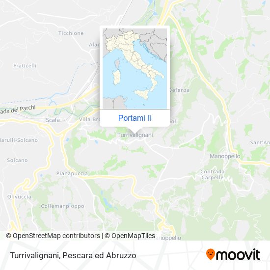Mappa Turrivalignani