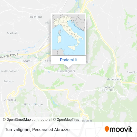 Mappa Turrivalignani