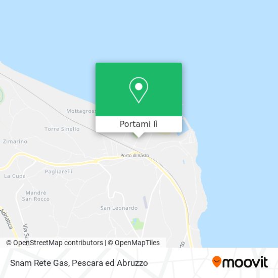 Mappa Snam Rete Gas