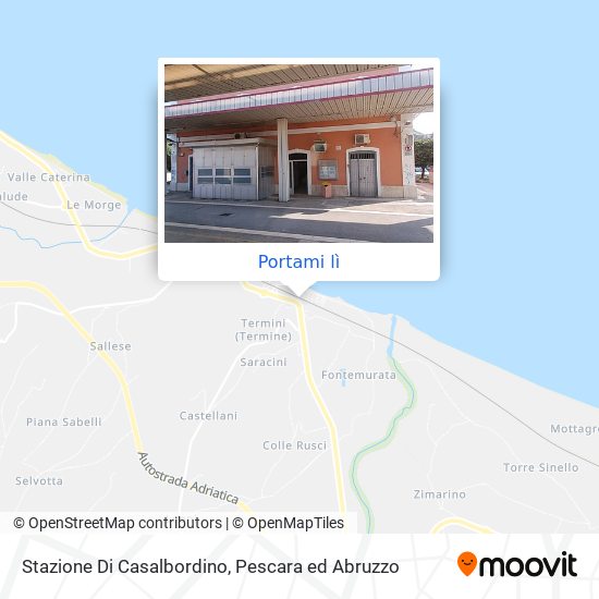 Mappa Stazione Di Casalbordino