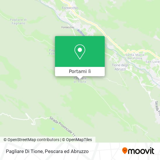 Mappa Pagliare Di Tione