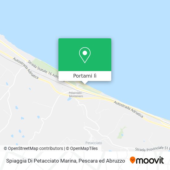 Mappa Spiaggia Di Petacciato Marina