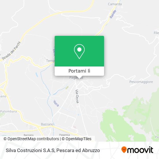 Mappa Silva Costruzioni S.A.S