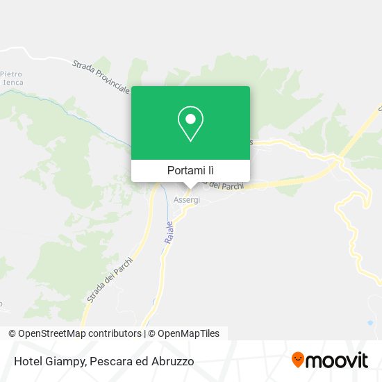 Mappa Hotel Giampy