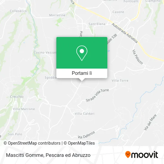 Mappa Mascitti Gomme