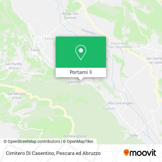 Mappa Cimitero Di Casentino