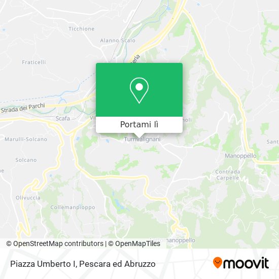 Mappa Piazza Umberto I