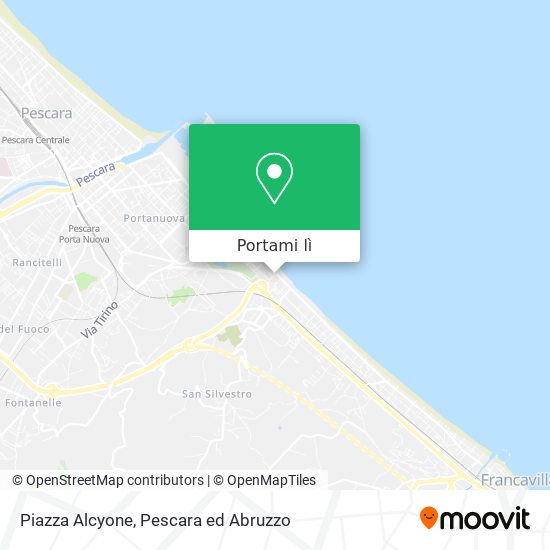 Mappa Piazza Alcyone