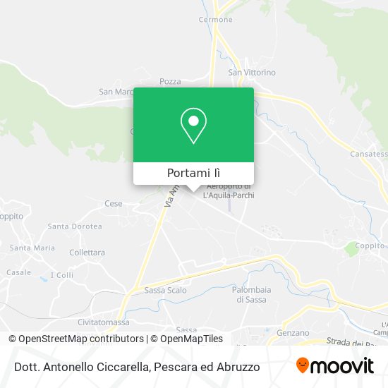 Mappa Dott. Antonello Ciccarella