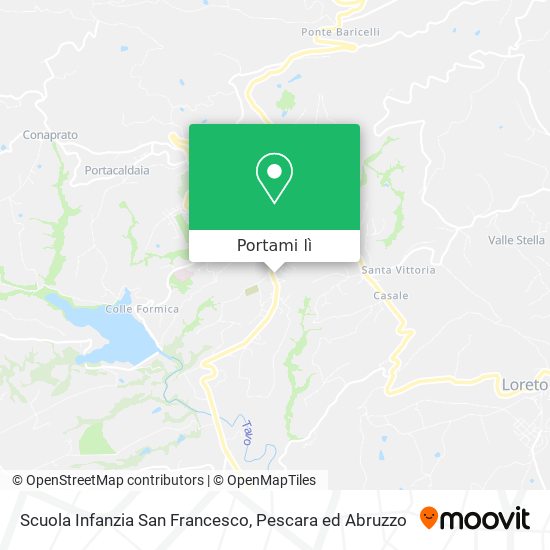 Mappa Scuola Infanzia San Francesco