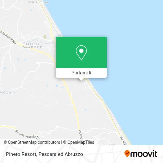 Mappa Pineto Resort