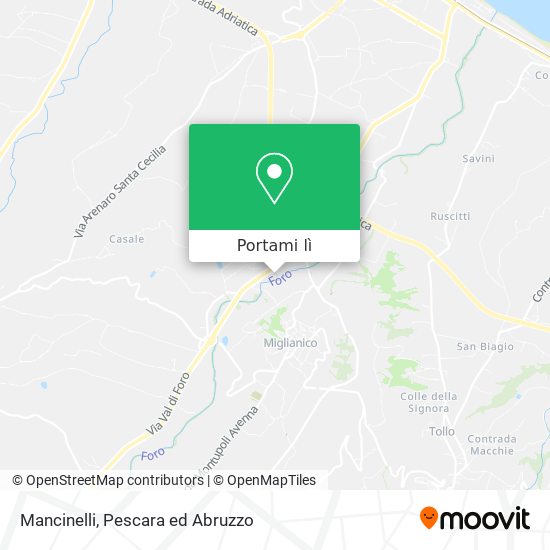 Mappa Mancinelli
