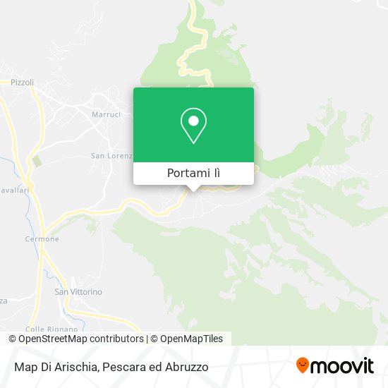 Mappa Map Di Arischia