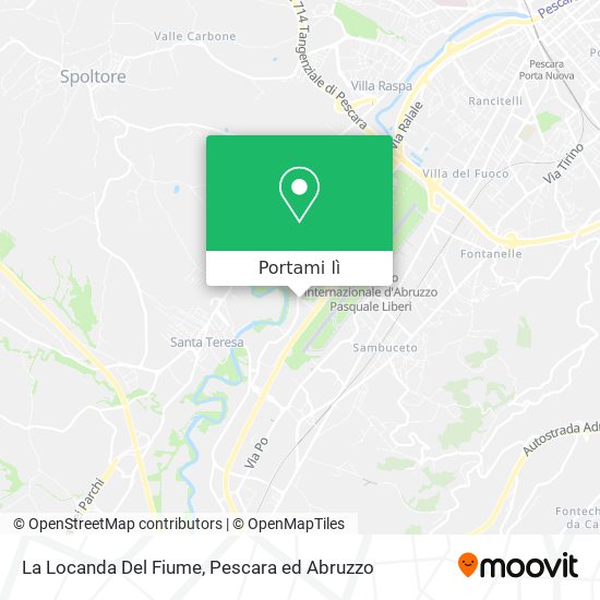 Mappa La Locanda Del Fiume