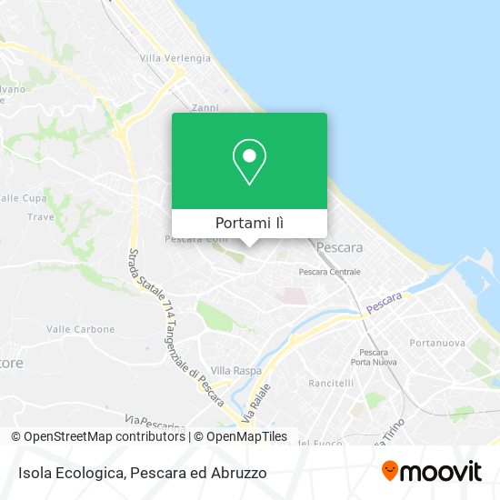 Mappa Isola Ecologica