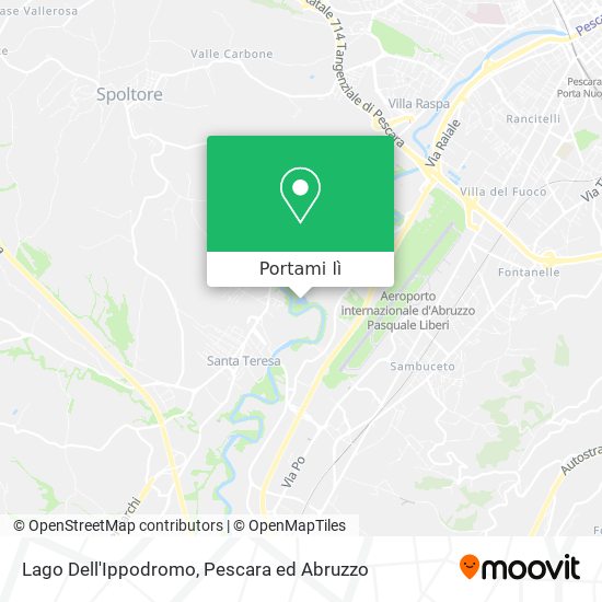 Mappa Lago Dell'Ippodromo