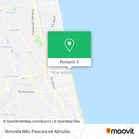 Mappa Rotonda Nilo