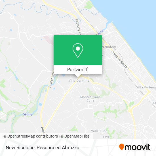 Mappa New Riccione