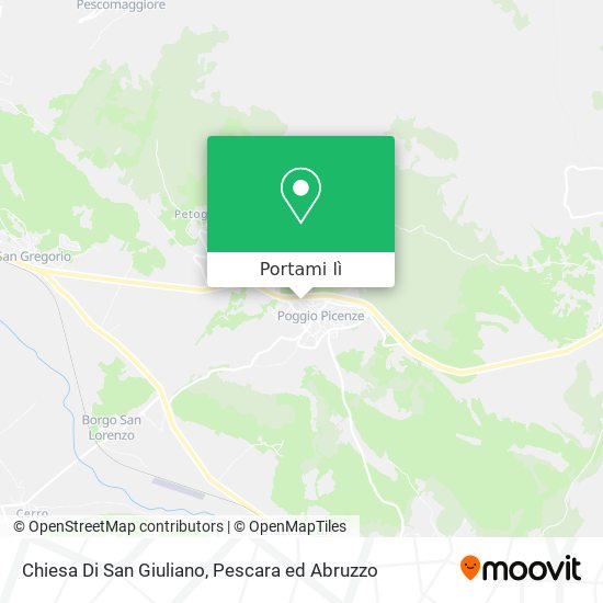 Mappa Chiesa Di San Giuliano
