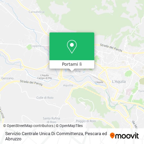 Mappa Servizio Centrale Unica Di Committenza
