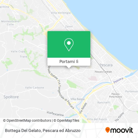Mappa Bottega Del Gelato