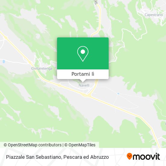 Mappa Piazzale San Sebastiano