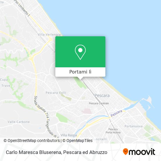Mappa Carlo Maresca Bluserena