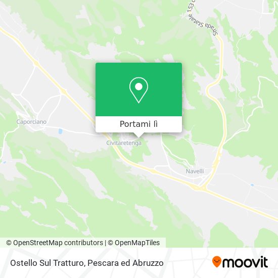 Mappa Ostello Sul Tratturo