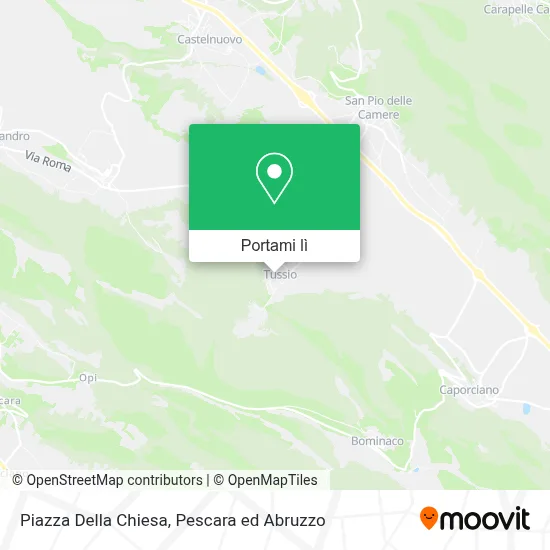 Mappa Piazza Della Chiesa